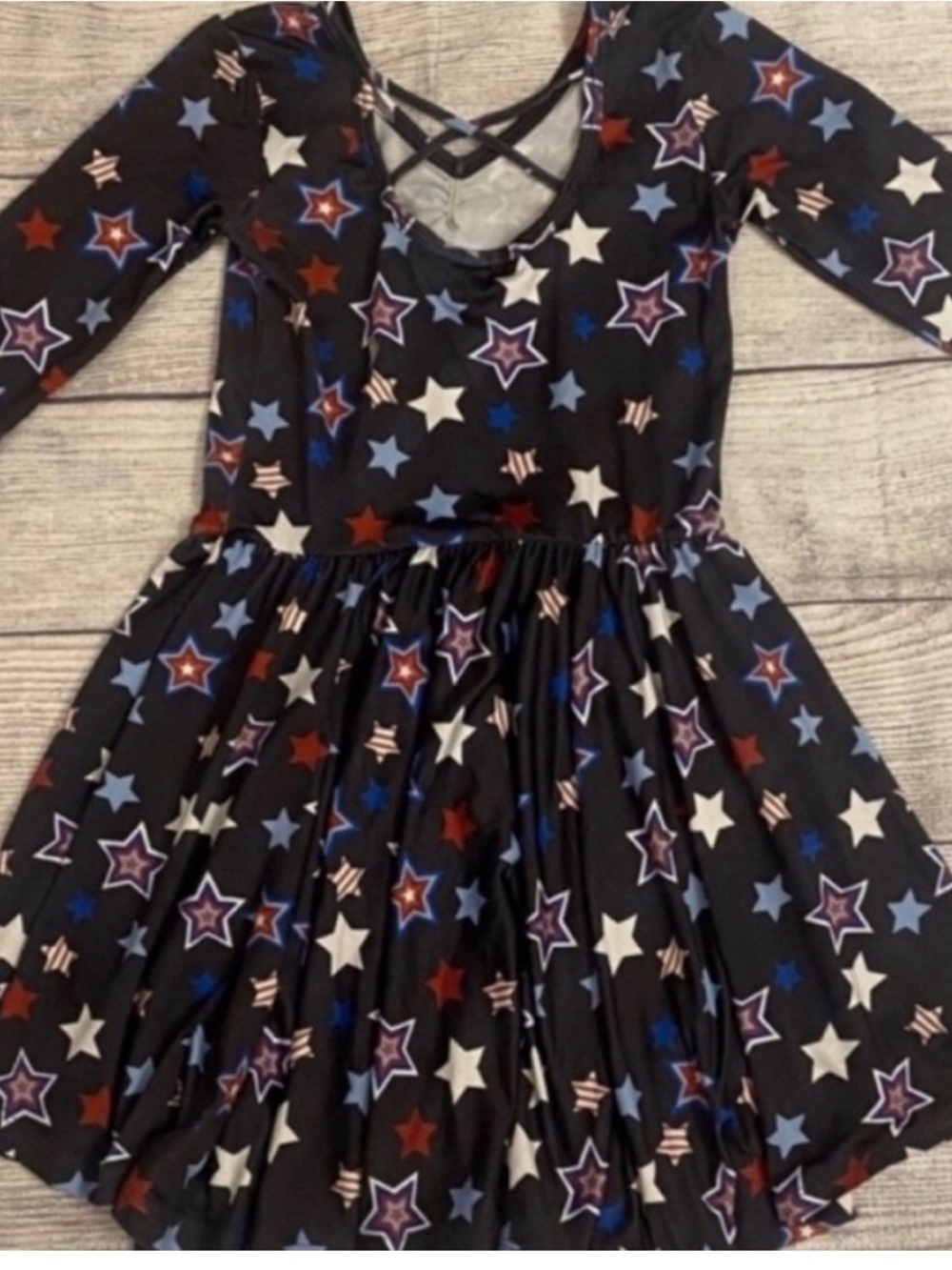 Dot Dot Smile Star dress size 5/6 girls - Picture 3 of 5